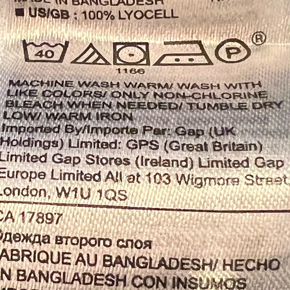 Banana Republic Denim Joggers Pants lightweight Elastic Waist with Tie Size XS - Picture 10 of 10